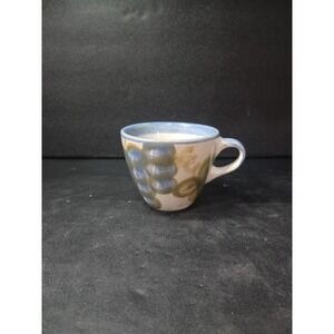 John B Taylor Vintage Ceramics Grapes Mug,‎ Louisville Stoneware Cup, Stoneware